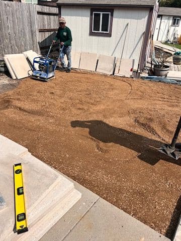 Gallery photos for Stunning Patio Expansion with Quality Pavers: Image #2