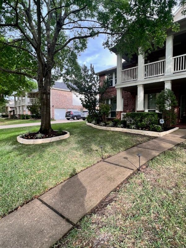 Charming Suburban Landscaping Transformation image