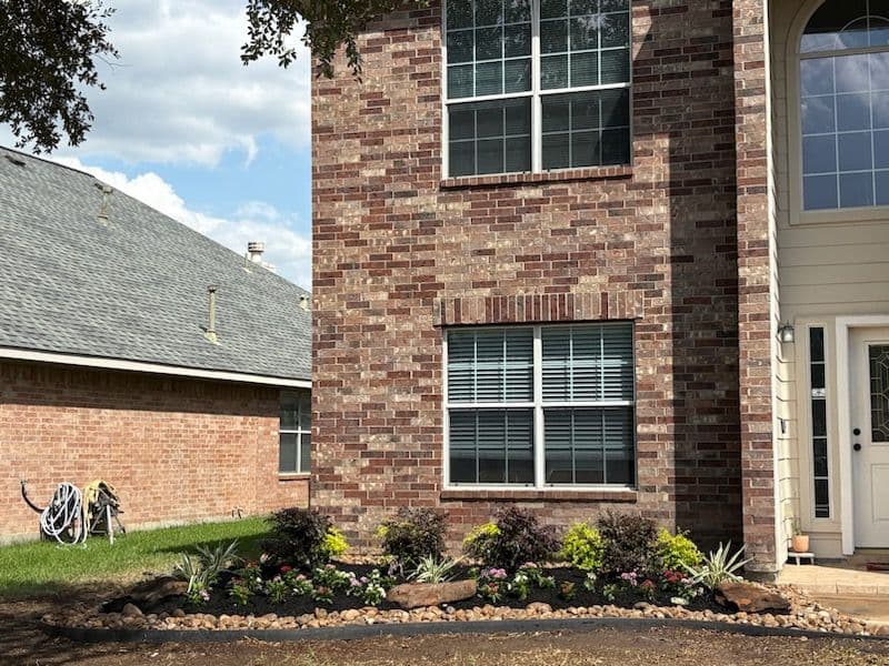 Gallery photos for Impressive Front Yard Glow-Up with Flower Beds: Image #1