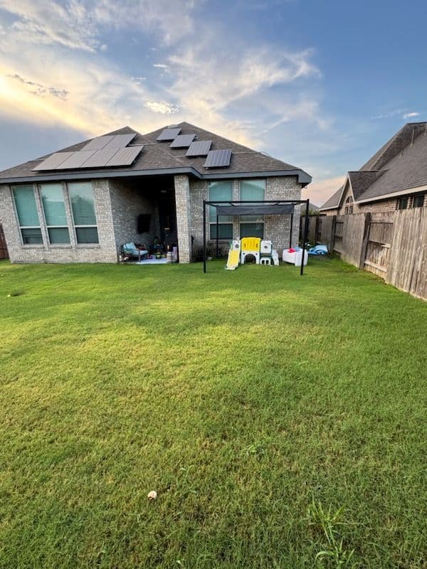 Project Backyard Transformation with Lawn and Pathway image