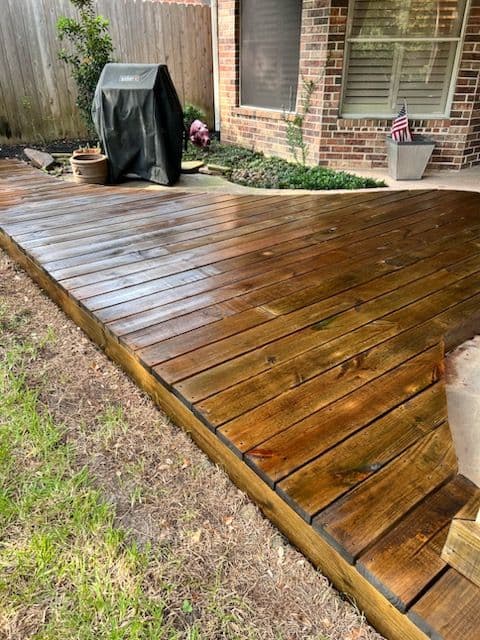 Project Transform Your Patio with Expert Deck Staining image