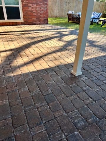 Patio Paver Installation at Home image
