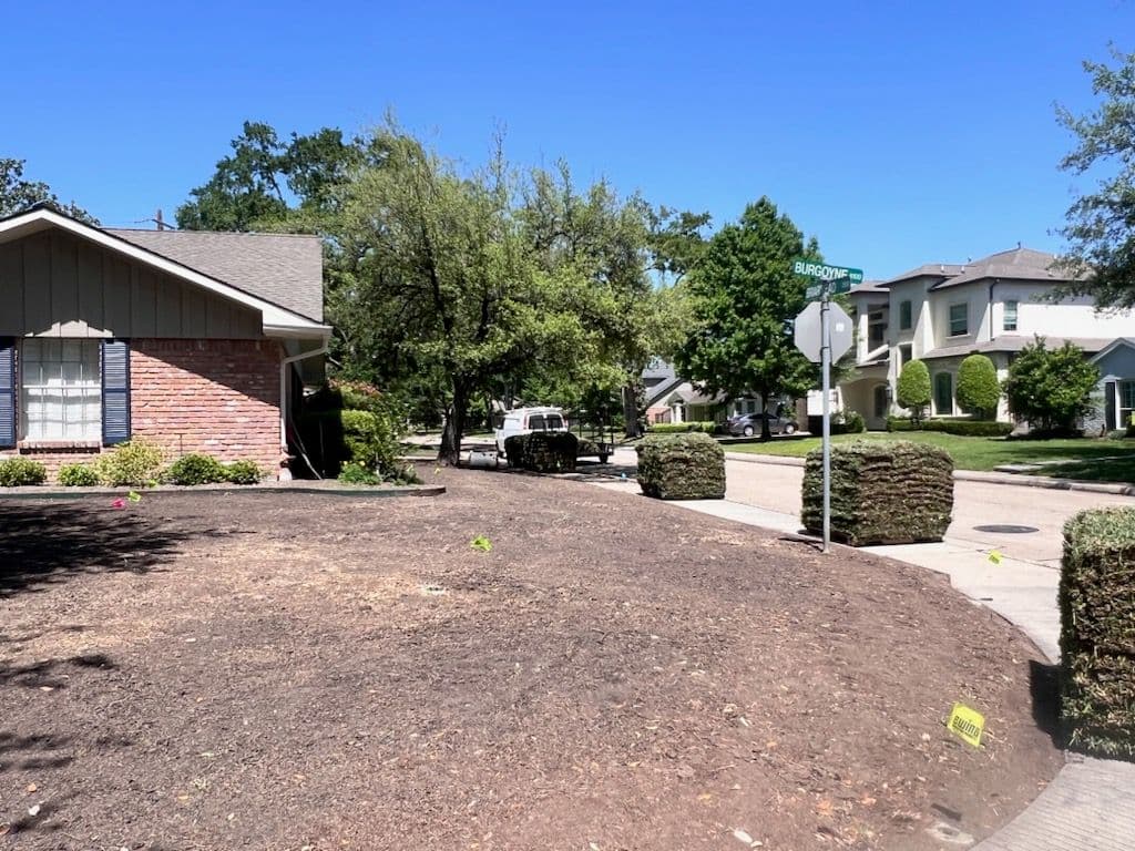 Sod Installation at Burgoyne Street