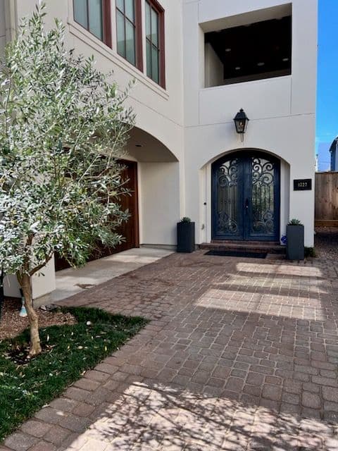 Stunning Pathways and Relaxing Water Feature Installation image